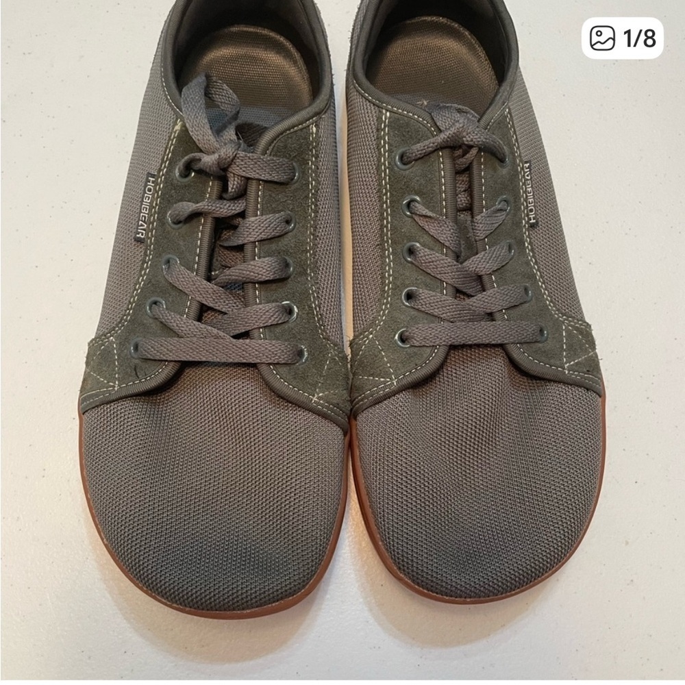Hobibear Gray Casual Men's Shoes Size 10 (43) SB-1